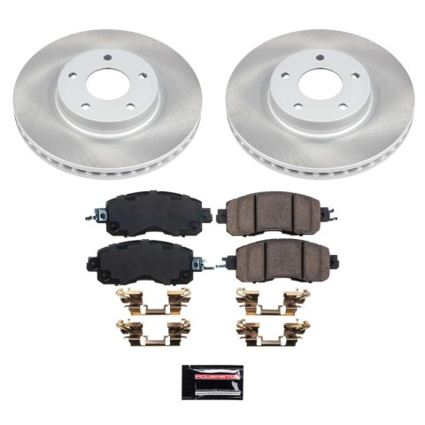 Power Stop 13-23 Nissan Altima Front and Rear Semi-Coated Rotor Kit (1x psbSC098, 1x psbSC6494) thumbnail 9