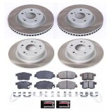 Power Stop 13-17 Honda Accord Front and Rear Semi-Coated Rotor Kit (1x psbSC5368, 1x psbSC6515) thumbnail 6