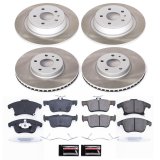 Power Stop 13-16 Ford Fusion Front and Rear Semi-Coated Rotor Kit (1x psbSC6399, 1x psbSC6559) thumbnail 4