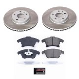 Power Stop 13-16 Ford Fusion Front and Rear Semi-Coated Rotor Kit (1x psbSC6399, 1x psbSC6559) thumbnail 5