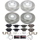 Power Stop 2011 BMW 535i xDrive Front and Rear Semi-Coated Rotor Kit (1x psbSC6034, 1x psbSC6581) thumbnail 5