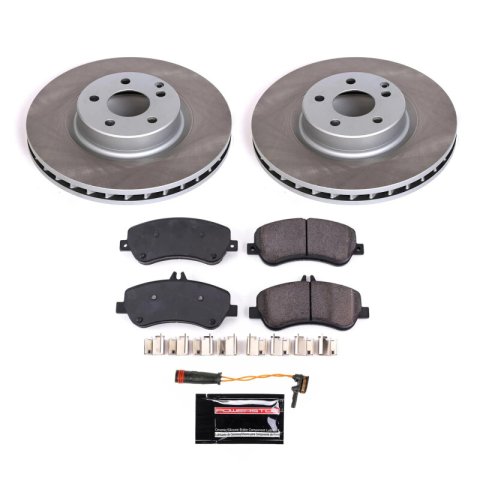 Power Stop 13-15 Mercedes-Benz GLK250 Front and Rear Semi-Coated Rotor Kit (1x psbSC6603, 1x psbSC6715) thumbnail 2