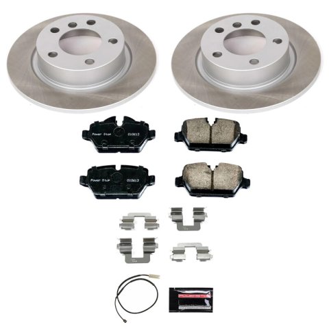 Power Stop 11-16 Mini Cooper Countryman Front and Rear Semi-Coated Rotor Kit (1x psbSC6662, 1x psbSC6664) thumbnail 7