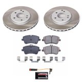 Power Stop 06-08 Mercedes-Benz SLK280 Front and Rear Semi-Coated Rotor Kit (1x psbSC368, 1x psbSC6702) thumbnail 6