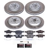 Power Stop 07-09 Mercedes-Benz R320 Front and Rear Semi-Coated Rotor Kit (1x psbSC6708, 1x psbSC6709) thumbnail 5