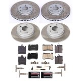 Power Stop 05-07 Mercedes-Benz C230 Front and Rear Semi-Coated Rotor Kit (1x psbSC6698, 1x psbSC6713) thumbnail 5