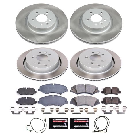 Power Stop 2010 Land Rover LR4 Front and Rear Semi-Coated Rotor Kit (1x psbSC6564, 1x psbSC6719) thumbnail 1