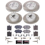 Power Stop 03-05 Mercedes-Benz C240 Front and Rear Semi-Coated Rotor Kit (1x psbSC3048, 1x psbSC6698) thumbnail 4