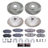 Power Stop 16-17 Subaru Crosstrek Front and Rear Semi-Coated Rotor Kit (1x psbSC6082, 1x psbSC6107) thumbnail 1