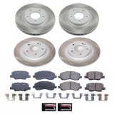 Power Stop 14-18 Mitsubishi Outlander Front and Rear Semi-Coated Rotor Kit (1x psbSC3032, 1x psbSC6976) thumbnail 5