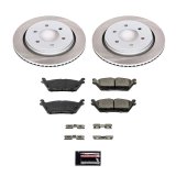 Power Stop 15-17 Ford F-150 Front and Rear Semi-Coated Rotor Kit (1x psbSC3167, 1x psbSC6814) thumbnail 7