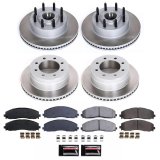 Power Stop 12-22 Ford F-250 Super Duty Front and Rear Semi-Coated Rotor Kit (1x psb17-1680, 1x psb17-1691, 2x psbAR85155SCR, 2x psbAR85169SCR) thumbnail 5