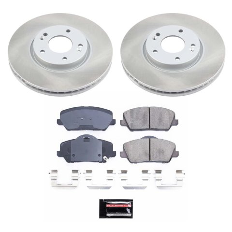 Power Stop 14-16 Kia Forte Koup Front and Rear Semi-Coated Rotor Kit (1x psbSC6502, 1x psbSC6935) thumbnail 7