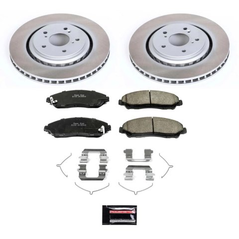 Power Stop 14-16 Acura MDX Front and Rear Semi-Coated Rotor Kit (1x psbSC6953, 1x psbSC6957) thumbnail 6