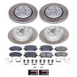 Power Stop 15-17 Honda Odyssey Front and Rear Semi-Coated Rotor Kit (1x psbSC4685, 1x psbSC6959) thumbnail 5