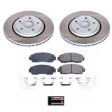 Power Stop 15-17 Honda Odyssey Front and Rear Semi-Coated Rotor Kit (1x psbSC4685, 1x psbSC6959) thumbnail 6
