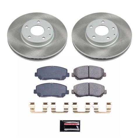Power Stop 13-15 Mazda CX-5 Front and Rear Semi-Coated Rotor Kit (1x psbSC6964, 1x psbSC6967) thumbnail 2