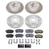 Power Stop 2015 Hyundai Sonata Front and Rear Semi-Coated Rotor Kit (1x psbSC6936, 1x psbSC6982) thumbnail 5