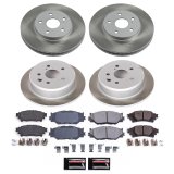 Power Stop 14-15 Lexus IS250 Front and Rear Semi-Coated Rotor Kit (1x psbSC2406, 1x psbSC6930) thumbnail 1