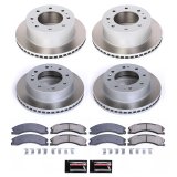 Power Stop 15-19 Chevrolet Silverado 2500 HD Front and Rear Semi-Coated Rotor Kit (3x psb17-1565, 2x psbAR82153SCR, 2x psbAR82155SCR) thumbnail 5