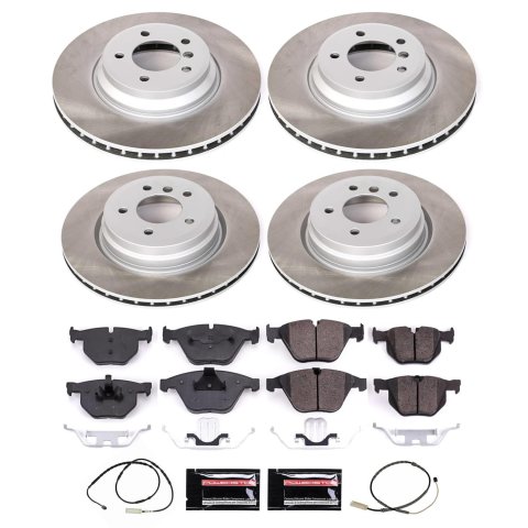 Power Stop 13-15 BMW X1 Front and Rear Semi-Coated Rotor Kit (1x psbSC6058, 1x psbSC7009) thumbnail 5