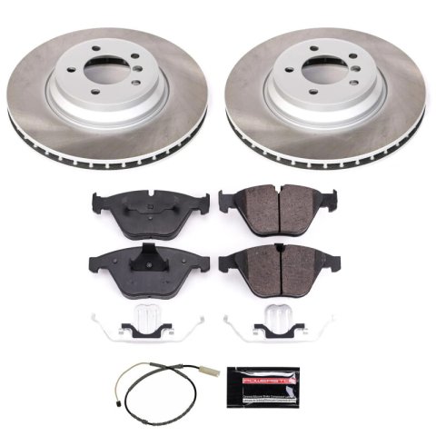 Power Stop 13-15 BMW X1 Front and Rear Semi-Coated Rotor Kit (1x psbSC6058, 1x psbSC7009) thumbnail 6
