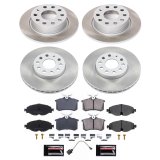 Power Stop 2015 Volkswagen Golf Front and Rear Semi-Coated Rotor Kit (1x psbSC5671, 1x psbSC7080) thumbnail 5
