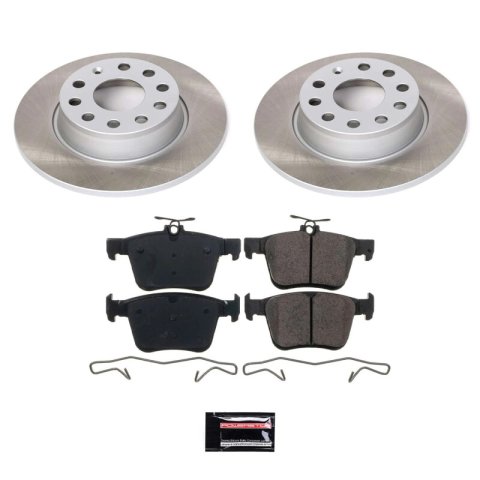 Power Stop 15-16 Audi A3 Front and Rear Semi-Coated Rotor Kit (1x psbSC7080, 1x psbSC7093) thumbnail 3