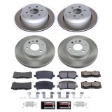 Power Stop 15-20 Chevrolet Colorado Front and Rear Semi-Coated Rotor Kit (1x psbSC7126, 1x psbSC7127) thumbnail 5