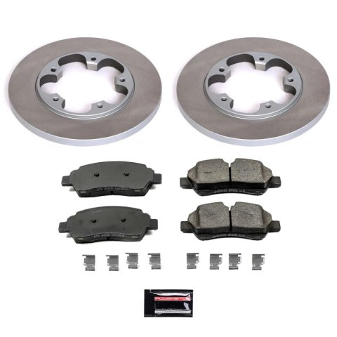 Power Stop 15-19 Ford Transit-150 Front and Rear Semi-Coated Rotor Kit (1x psbSC7145, 1x psbSC7150) thumbnail 7
