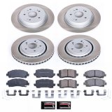 Power Stop 15-20 Acura TLX Front and Rear Semi-Coated Rotor Kit (1x psbSC7214, 1x psbSC7216) thumbnail 4