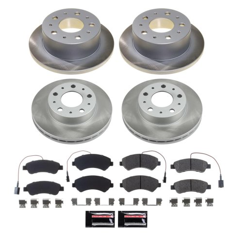 Power Stop 14-21 Ram ProMaster 1500 Front and Rear Semi-Coated Rotor Kit (1x psbSC7306, 1x psbSC7310) thumbnail 1