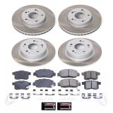Power Stop 16-17 Honda Accord Front and Rear Semi-Coated Rotor Kit (1x psbSC5368, 1x psbSC7345) thumbnail 4