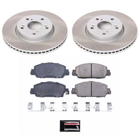 Power Stop 16-22 Honda HR-V Front and Rear Semi-Coated Rotor Kit (1x psbSC6777, 1x psbSC7340) thumbnail 6