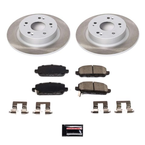 Power Stop 16-22 Honda HR-V Front and Rear Semi-Coated Rotor Kit (1x psbSC6777, 1x psbSC7340) thumbnail 7