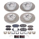 Power Stop 17-20 Hyundai Elantra Front and Rear Semi-Coated Rotor Kit (1x psbSC6501, 1x psbSC7370) thumbnail 5