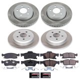 Power Stop 17-20 Jeep Grand Cherokee Front and Rear Semi-Coated Rotor Kit (1x psbSC5950, 1x psbSC7412) thumbnail 2