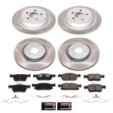 Power Stop 15-20 Ford Edge Front and Rear Semi-Coated Rotor Kit (1x psbSC7143, 1x psbSC7417) thumbnail 5