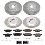 Power Stop 15-20 Ford Edge Front and Rear Semi-Coated Rotor Kit (1x psbSC7321, 1x psbSC7417) thumbnail 5