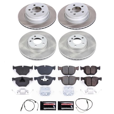 Power Stop 11-18 BMW X5 Front and Rear Semi-Coated Rotor Kit (1x psbSC6064, 1x psbSC7429) thumbnail 5