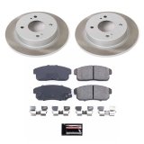 Power Stop 01-02 Infiniti G20 Front and Rear Semi-Coated Rotor Kit (1x psbSC741, 1x psbSC749) thumbnail 2