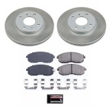 Power Stop 01-02 Infiniti G20 Front and Rear Semi-Coated Rotor Kit (1x psbSC741, 1x psbSC749) thumbnail 3