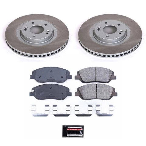 Power Stop 17-18 Hyundai Santa Fe Front and Rear Semi-Coated Rotor Kit (1x psbSC7507, 1x psbSC7513) thumbnail 7