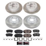 Power Stop 16-19 Hyundai Sonata Front and Rear Semi-Coated Rotor Kit (1x psbSC7353, 1x psbSC7505) thumbnail 5
