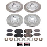 Power Stop 16-19 Hyundai Sonata Front and Rear Semi-Coated Rotor Kit (1x psbSC7353, 1x psbSC7524) thumbnail 5