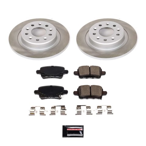 Power Stop 2019 Buick LaCrosse Front and Rear Semi-Coated Rotor Kit (1x psbSC7661, 1x psbSC7721) thumbnail 7