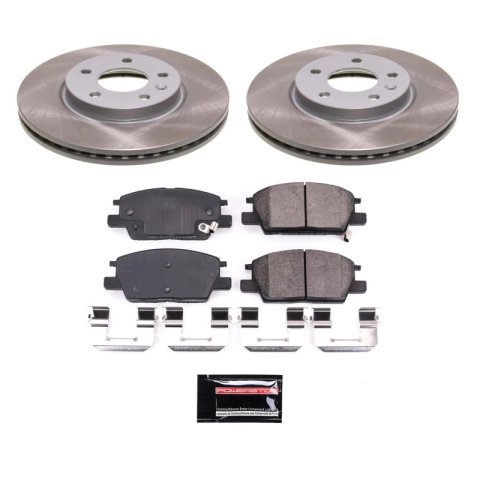 Power Stop 17-18 Buick LaCrosse Front and Rear Semi-Coated Rotor Kit (1x psbSC7400, 1x psbSC7717) thumbnail 6