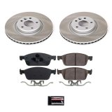 Power Stop 2017 Ford Escape Front and Rear Semi-Coated Rotor Kit (1x psbSC6349, 1x psbSC7723) thumbnail 5