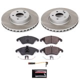 Power Stop 10-16 Mercedes-Benz E350 Front and Rear Semi-Coated Rotor Kit (1x psbSC5792, 1x psbSC6359) thumbnail 3