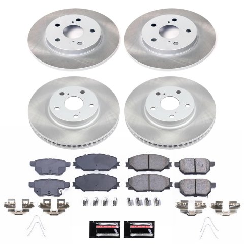 Power Stop 2016 Scion iM Front and Rear Semi-Coated Rotor Kit (1x psbSC3054, 1x psbSC7753) thumbnail 5